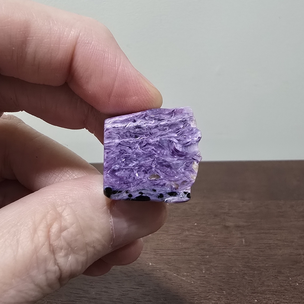 Charoite Crystal Polished Stone #I